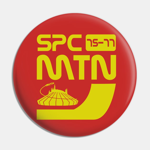 Space Mountain 75-77 Pin by PopCultureShirts