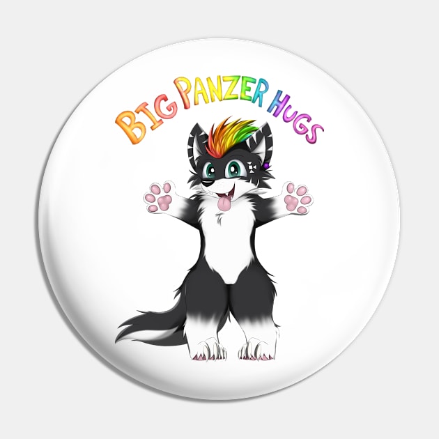 Big Panzer Hugs Pin by dbouch83