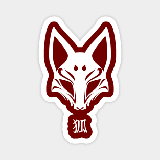 Kitsune Mask Magnet