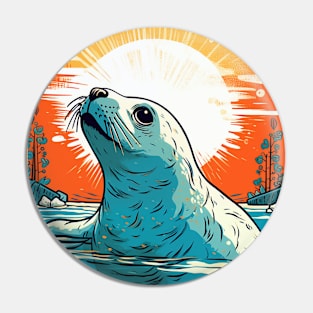 Seal In A Swimming Pool Pin