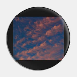 clouds sunset summer evening aesthetic photography blue orange Pin