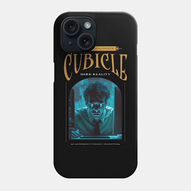 Dark Reality - Cubicle Phone Case by hermesthebrand