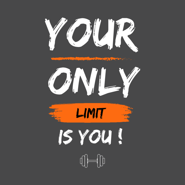 Your only limit is you, fitness motivation by KJ PhotoWorks & Design