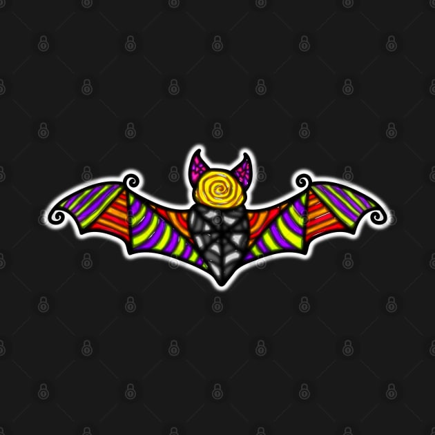 Patchwork Bat by JadeGair