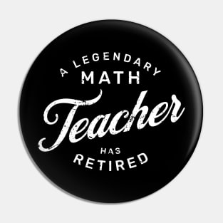 A Legendary Math Teacher Has Retired Pin