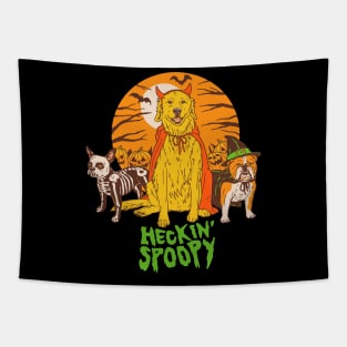 Heckin' Spoopy Tapestry