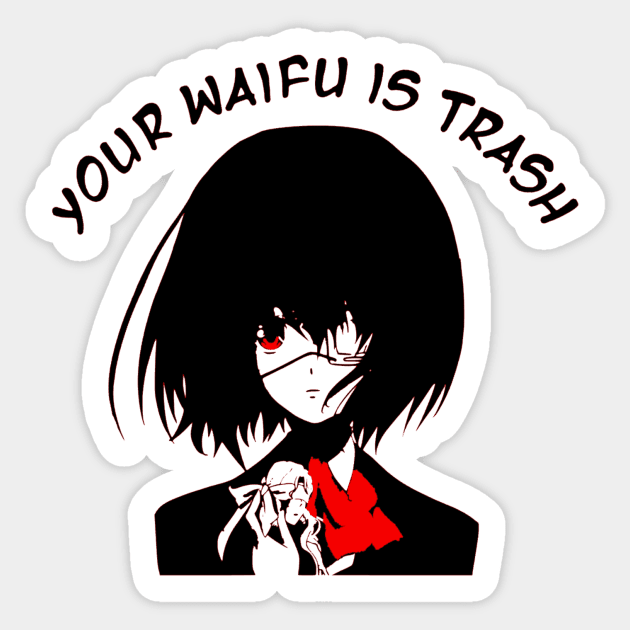 Misaki Mei from ANOTHER - Another - Sticker