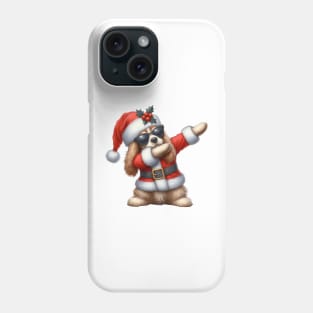Christmas Cocker Spaniel Dog Dabbing Dance Phone Case