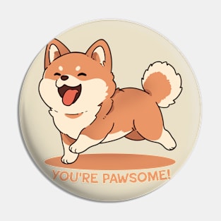 You're Pawsome Pin