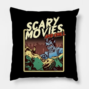 Scary Movies And Chill Pillow