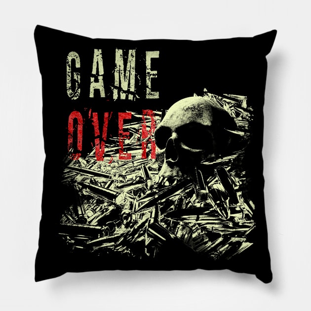 Game Over Pillow by Tarasevi4