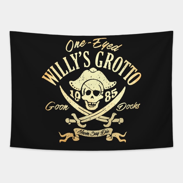 Willy's Grotto Tapestry by Punksthetic