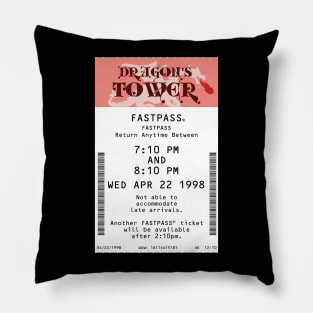 Dragon's Tower Fastpass Pillow