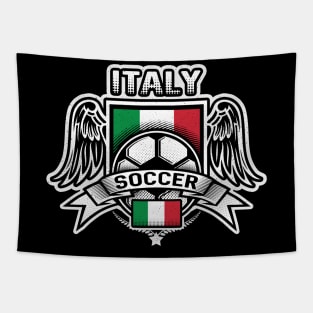 Italy Soccer Futbol Tapestry