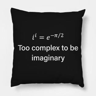 Math Fun: Too Complex To Be Imaginary Pillow