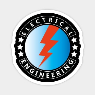 Electrical engineering logo electrician Magnet