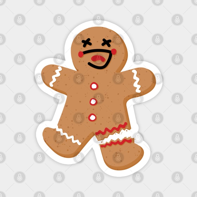 Gingerbread - Oh Snap Magnet by deancoledesign