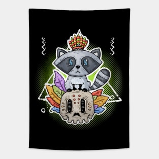 Raccoon Tapestry