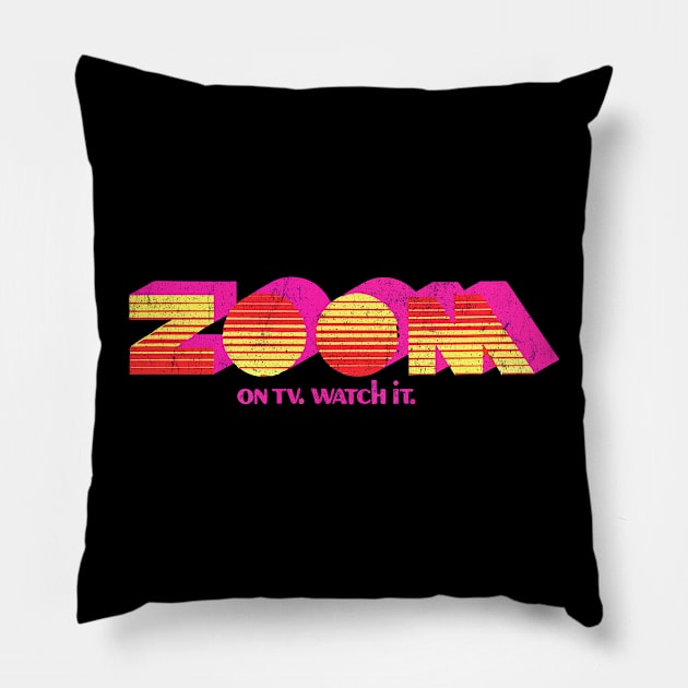 Zoom On TV - Watch It Pillow by CultOfRomance