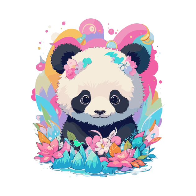 Cute Panda by Herv