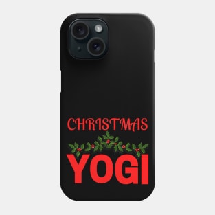 Christmas Yoga, Yogi gift, Yoga Christmas Gift, Yoga Christmas Stickers, Yoga Stickers Phone Case