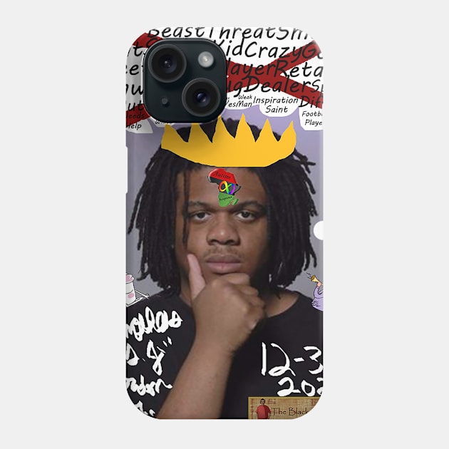 Black Autist Digital Piece (December 2020) Phone Case by The Black Autist