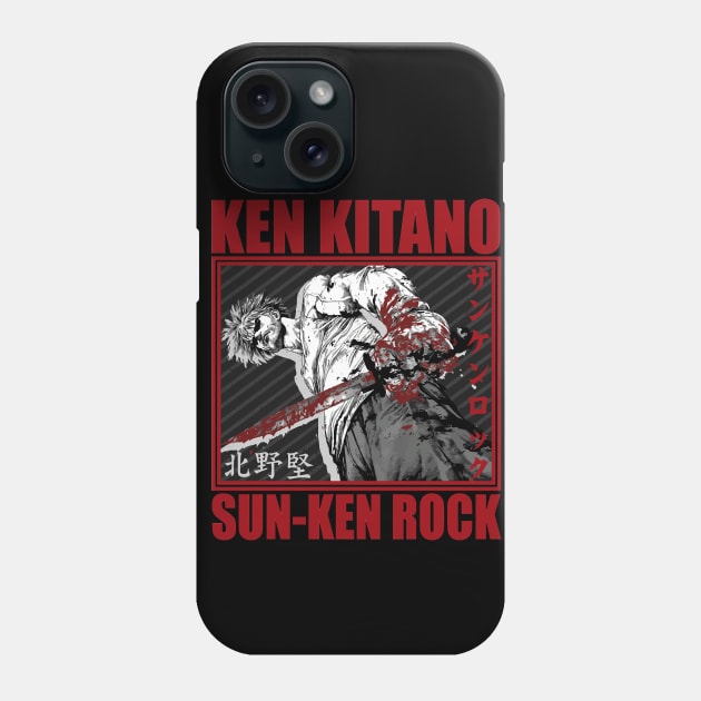 Sun Ken Rock Phone Case by hnmarart