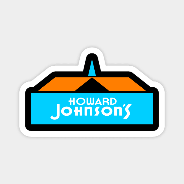 Howard Johnson's Magnet by BigOrangeShirtShop