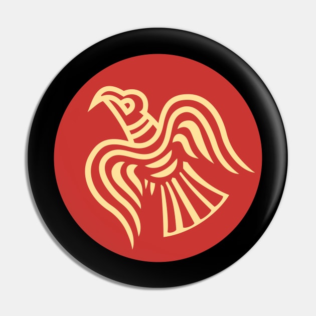 Civilization emblems - Vikings Pin by Koyaanisqatsian