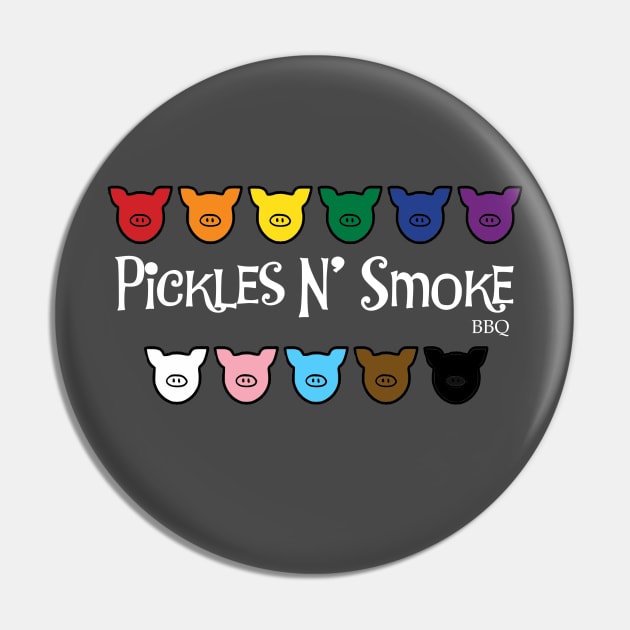 PRIDE Progress Pickles N Smoke BBQ Pin by picklesnsmoke