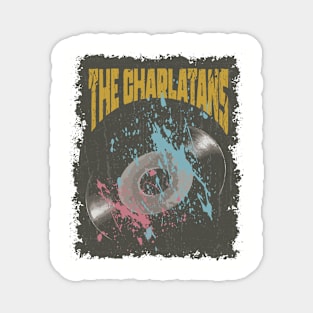 The Charlatans Vintage Vynil Magnet