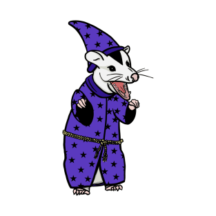 Angry Possum Wizard T-Shirt