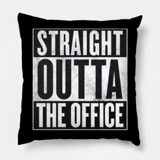 Straight Outta The Office - Dunder Mifflin Pillow