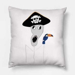 Zombie pirate Pillow