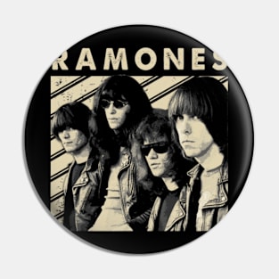 Classic Art Rock Band Pin