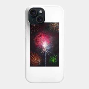 All Night Fireworks Phone Case