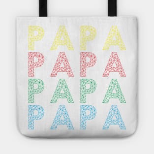 Papa papa papa funny papa Tote