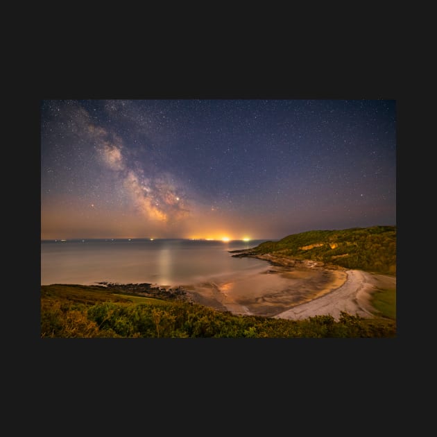 Milky Way over Pwlldu Bay, Gower by dasantillo