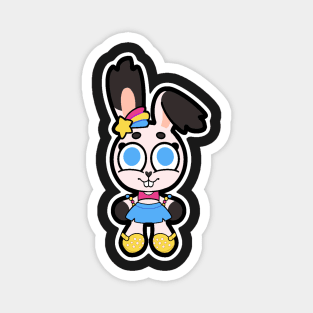 Pansexual Flag Bunny Magnet