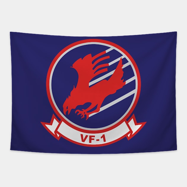 Top gun vf1 Tapestry by Dark White