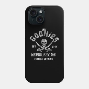 The Goonies Vintage 1985 Never Say Die Phone Case