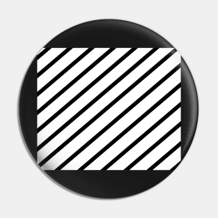 Diagonal lines - Black and white. Pin