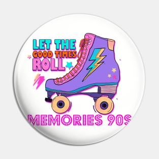 Memories 90s Old school Desings Pin