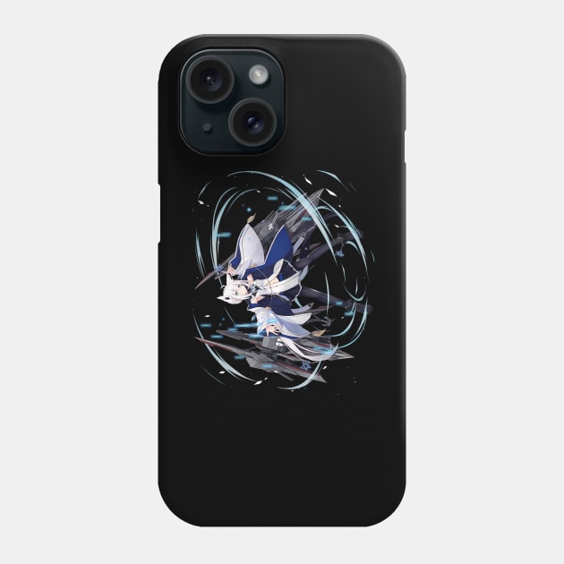 Fubuki Hololive Phone Case by Ghazinagato