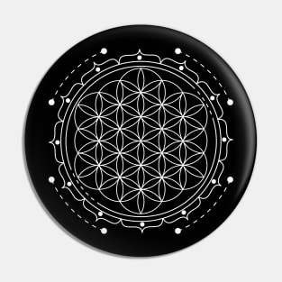 Flower of Life Pin