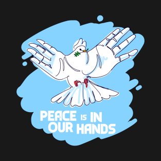 international day of peace hand drawn style T-Shirt