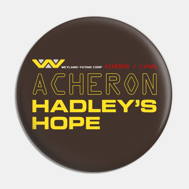 LV426 - Acheron Hadleys Hope Pin by Meta Cortex