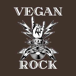 Vegan Power are Rock Metal Vibes T-Shirt