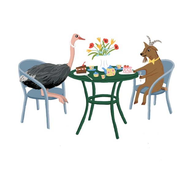 Animals' Tea Party by Das Brooklyn