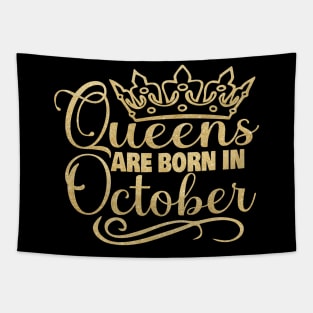 Queens are born in October Tapestry